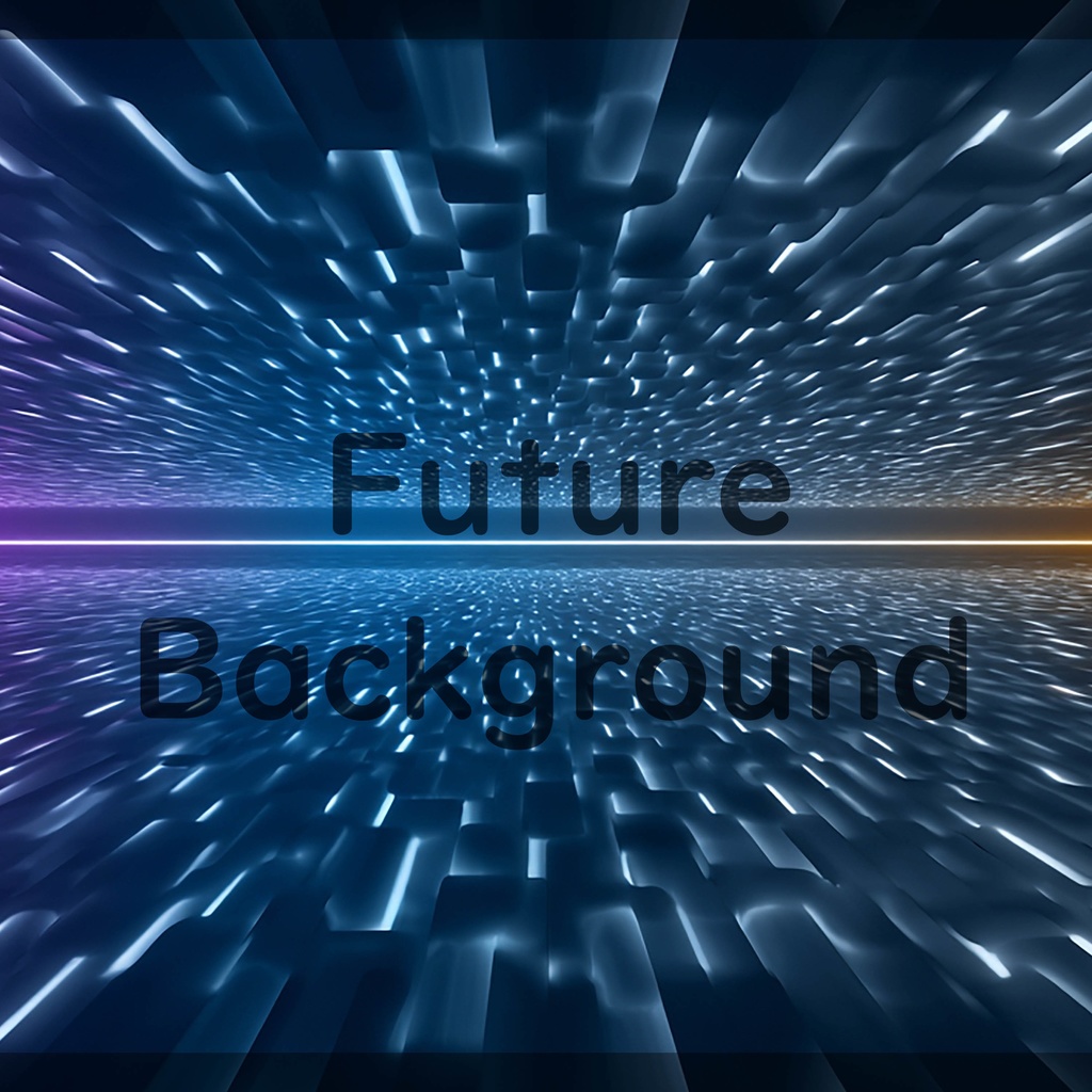 01_光粒子空間トンネル背景|未来デジタルラインデザイン(4色セット)