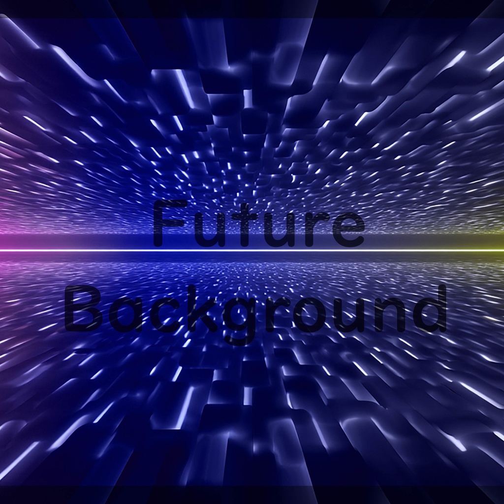 01_光粒子空間トンネル背景|未来デジタルラインデザイン(4色セット)