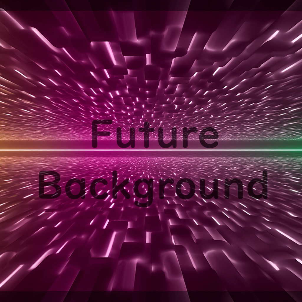 02_光粒子空間トンネル背景|未来デジタルラインデザイン(4色セット)