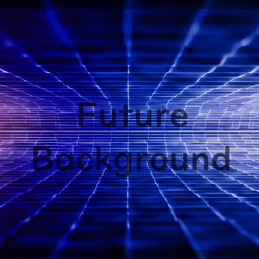 01_次元空間フレーム背景|光ラインワールド(4色セット)