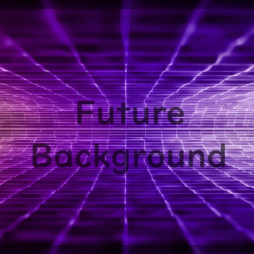 02_次元空間フレーム背景|光ラインワールド(4色セット)