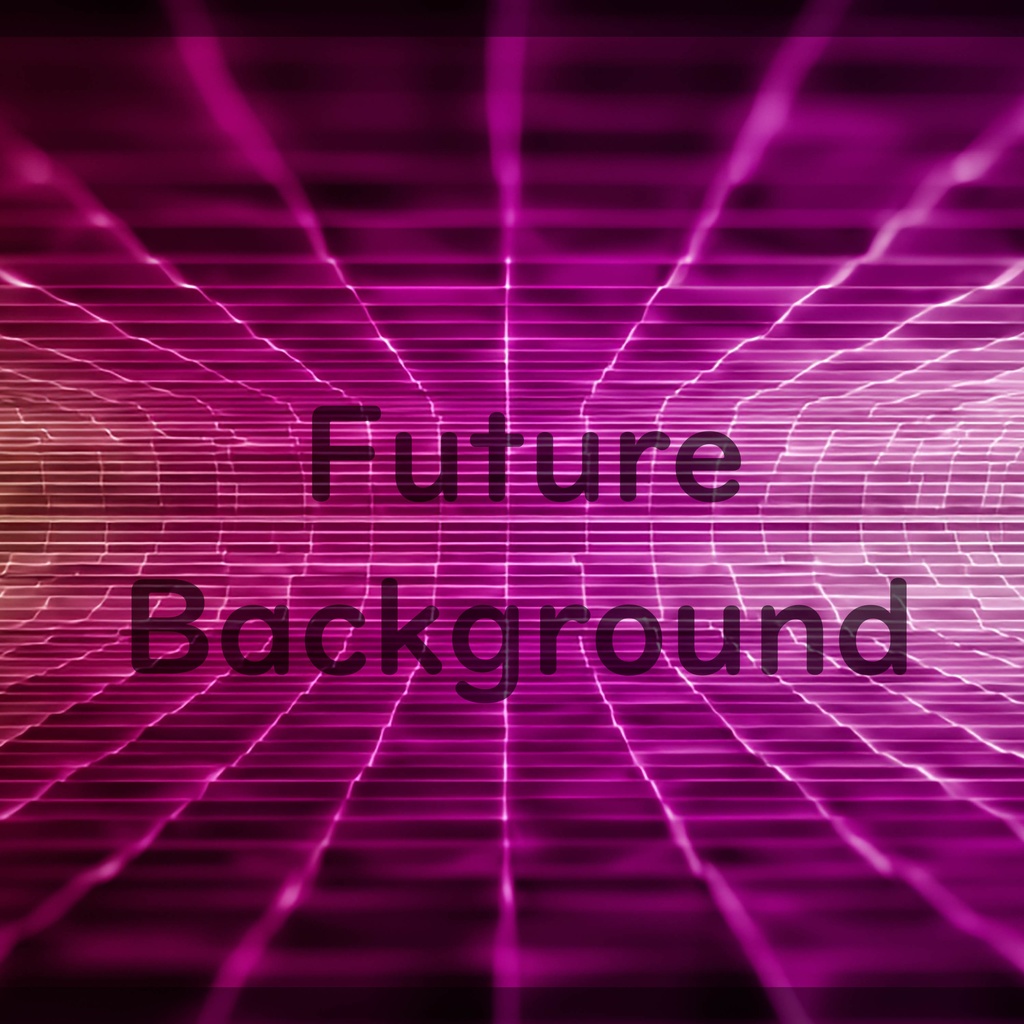 02_次元空間フレーム背景|光ラインワールド(4色セット)