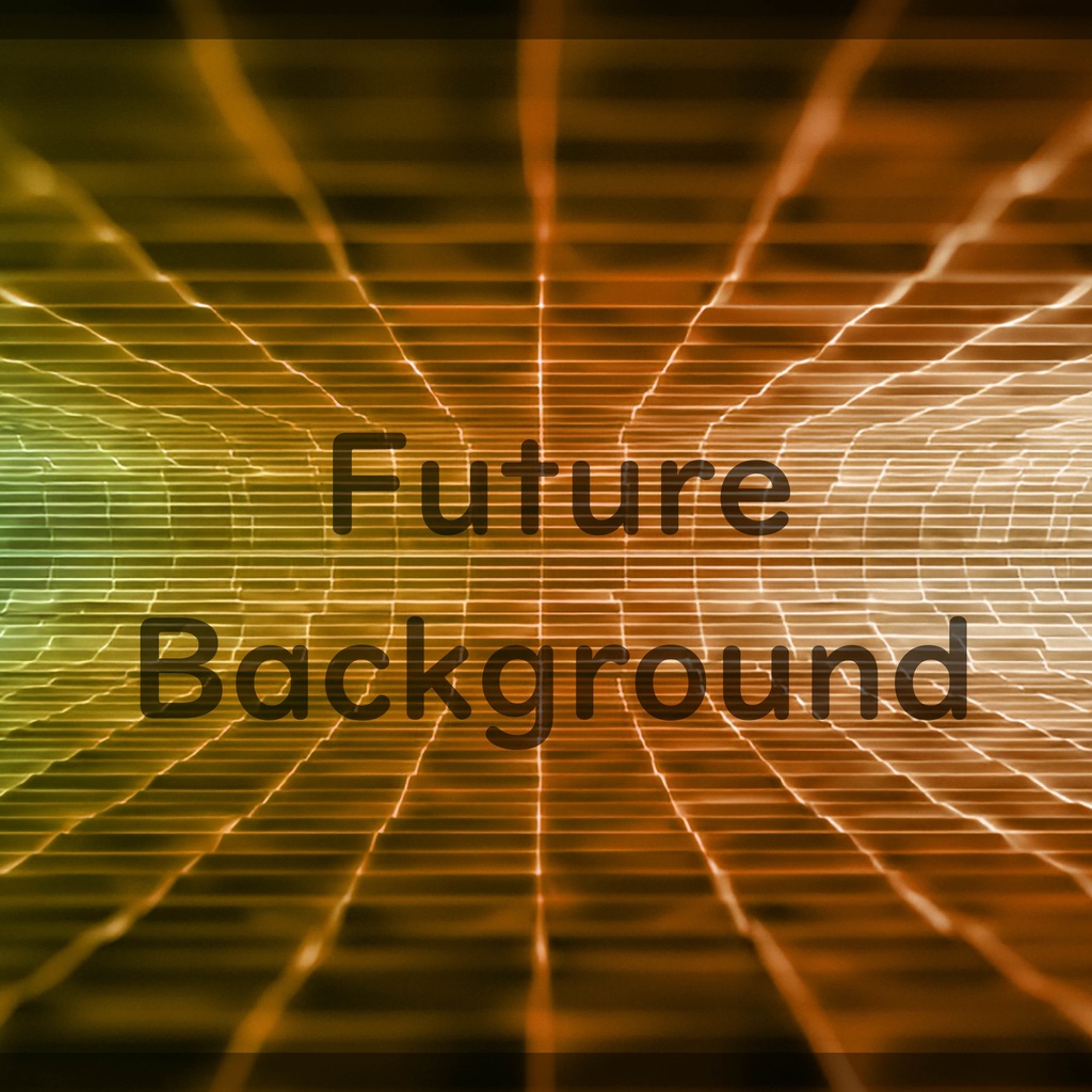 02_次元空間フレーム背景|光ラインワールド(4色セット)