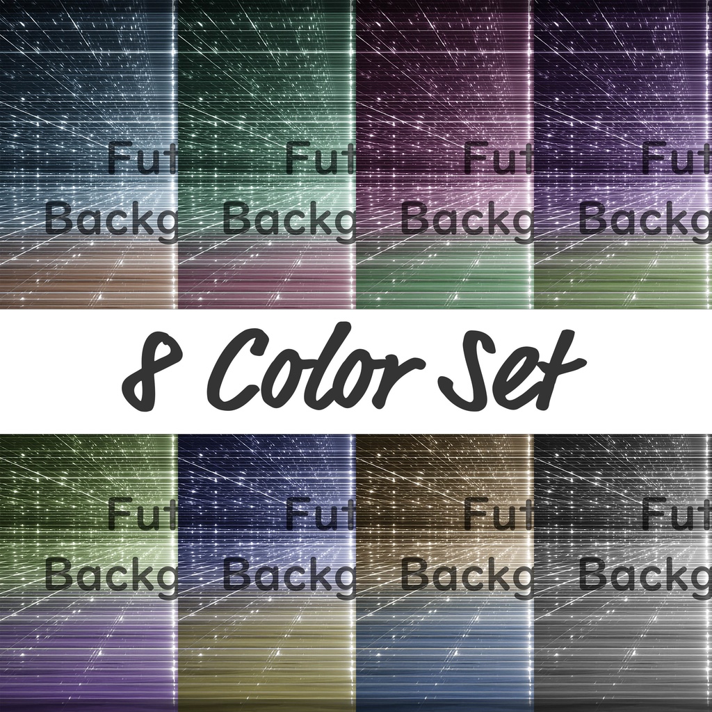 01_無限ライン空間背景｜次元フレームデザイン（8色セット）