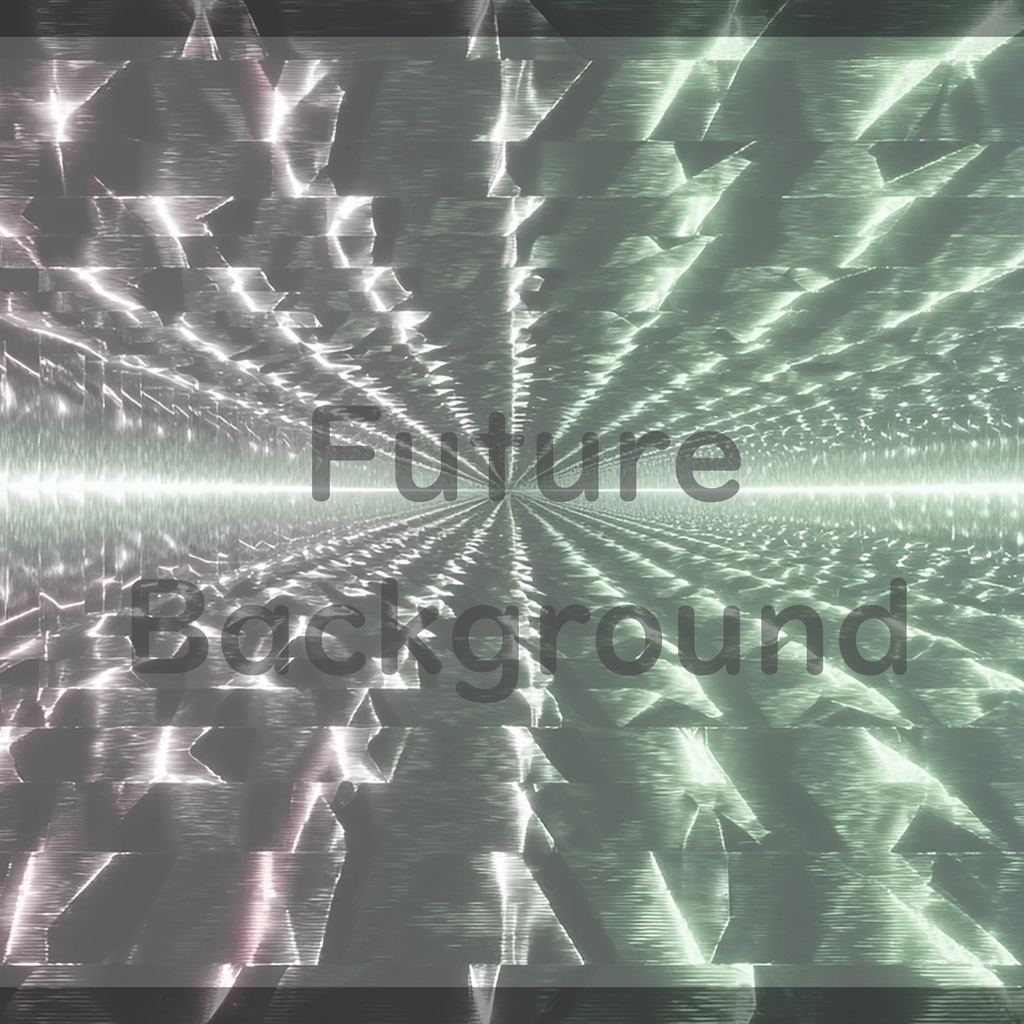 03_反射結晶拡張空間背景|光スピードワールド(4色セット)