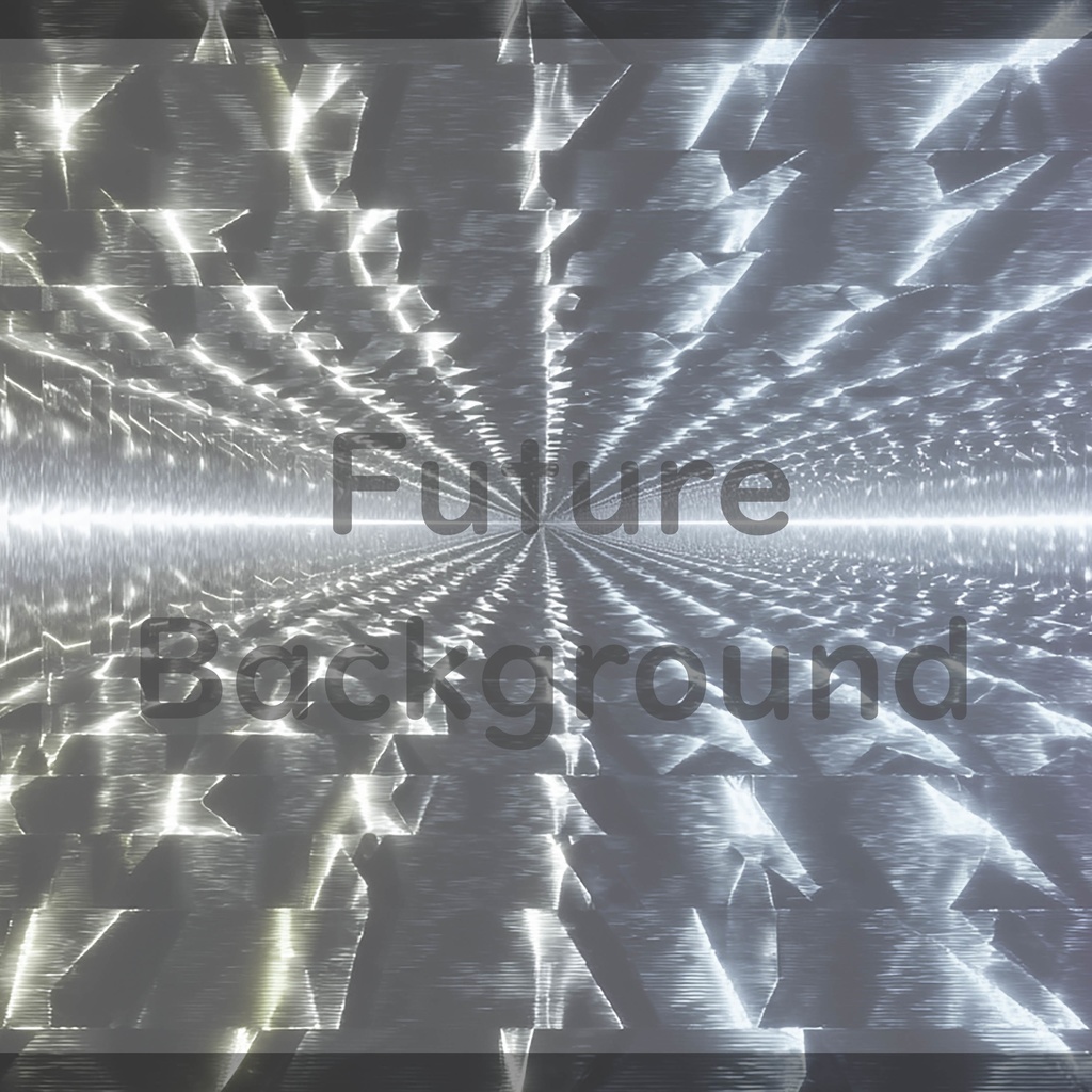 03_反射結晶拡張空間背景|光スピードワールド(4色セット)