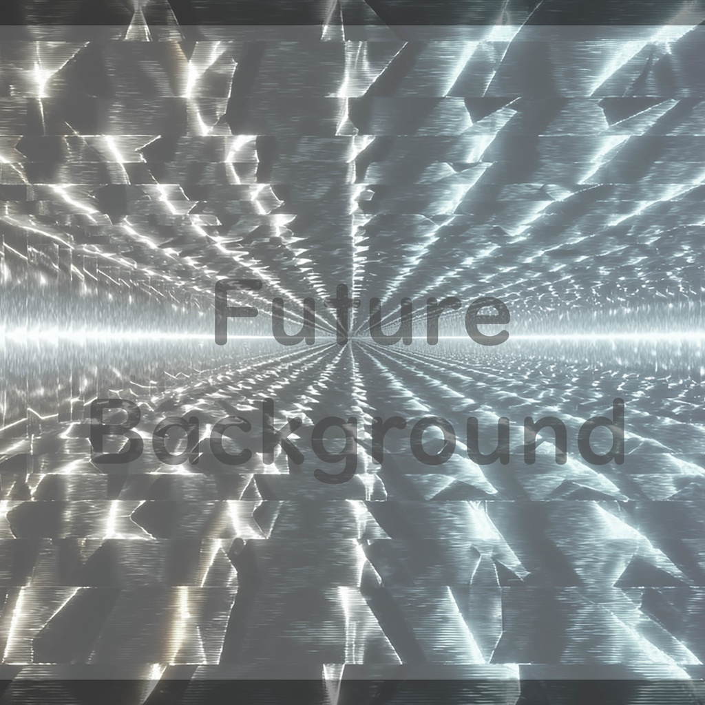 03_反射結晶拡張空間背景|光スピードワールド(4色セット)