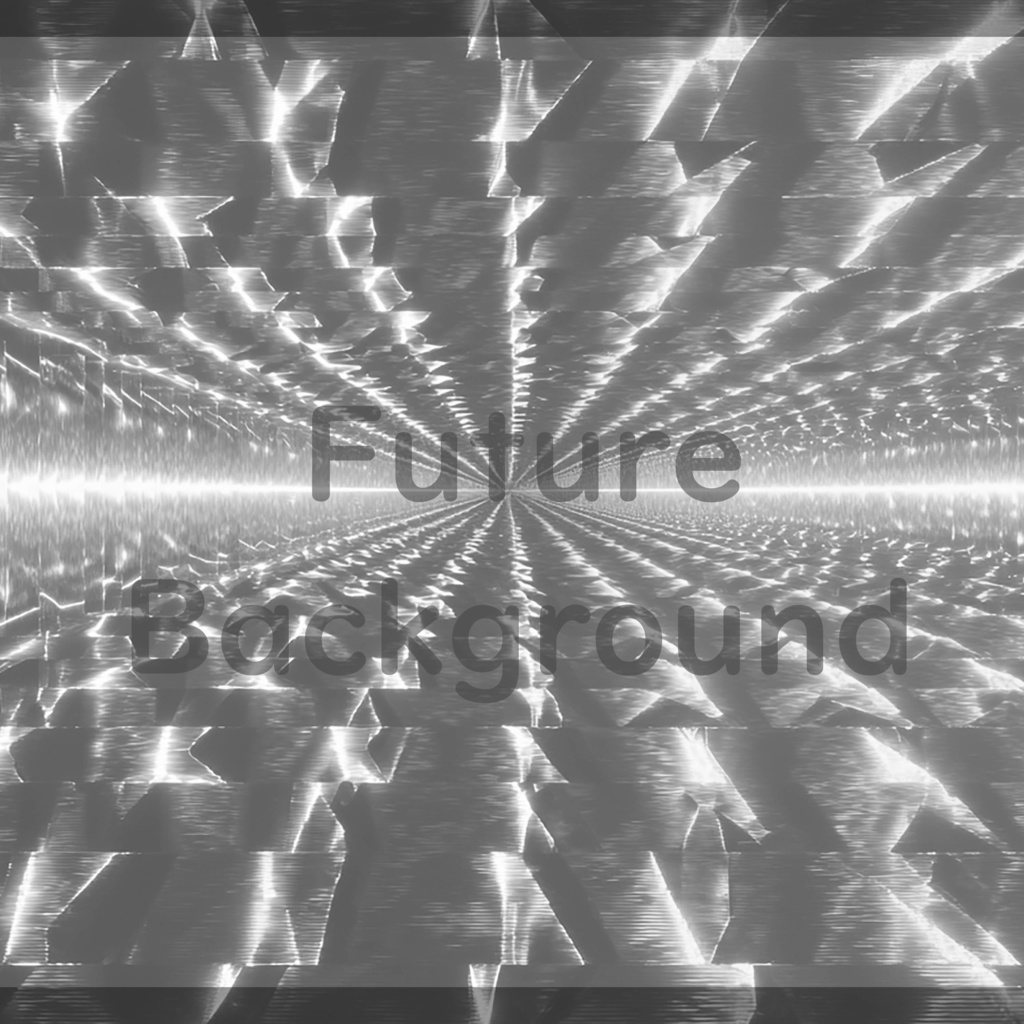 04_反射結晶拡張空間背景|光スピードワールド(4色セット)