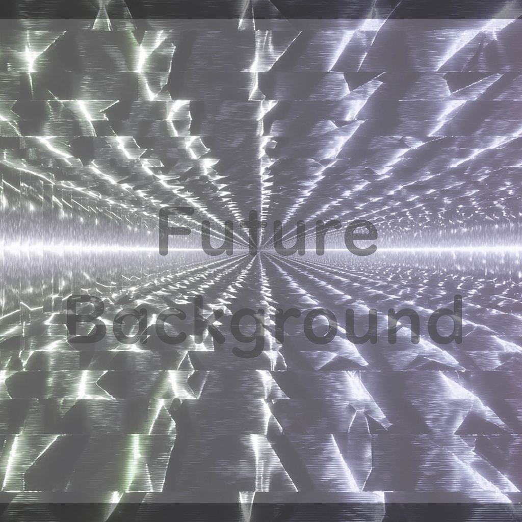 04_反射結晶拡張空間背景|光スピードワールド(4色セット)