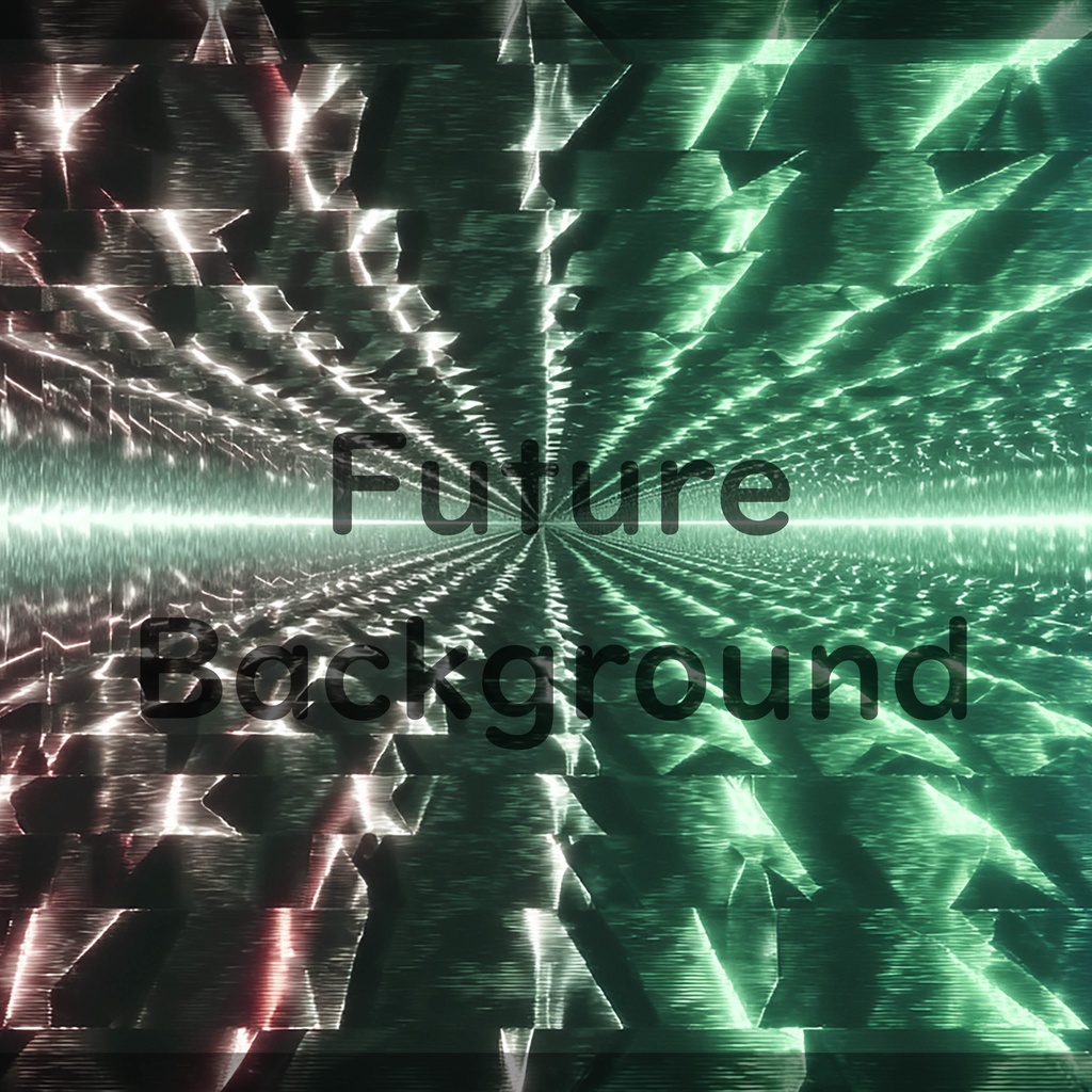 01_反射結晶拡張空間背景|光スピードワールド(8色セット)