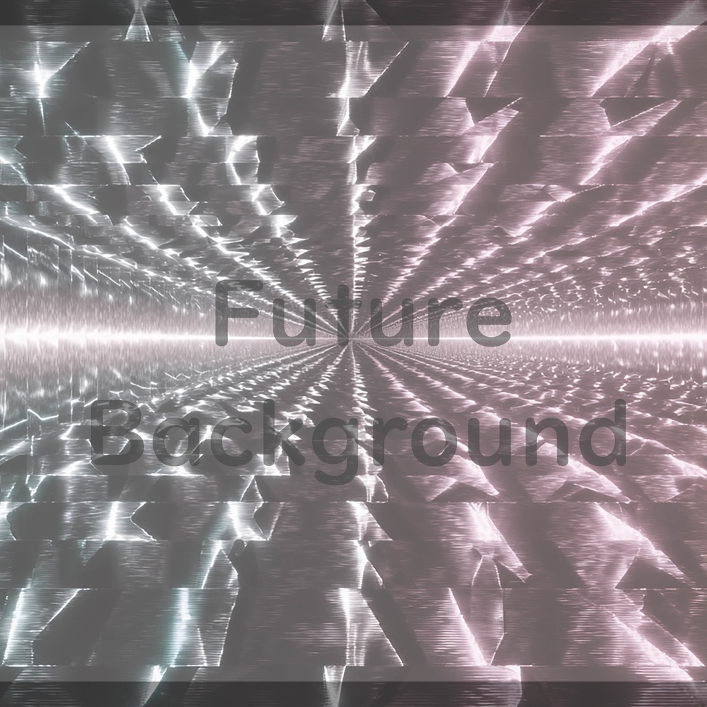 02_反射結晶拡張空間背景|光スピードワールド(8色セット)