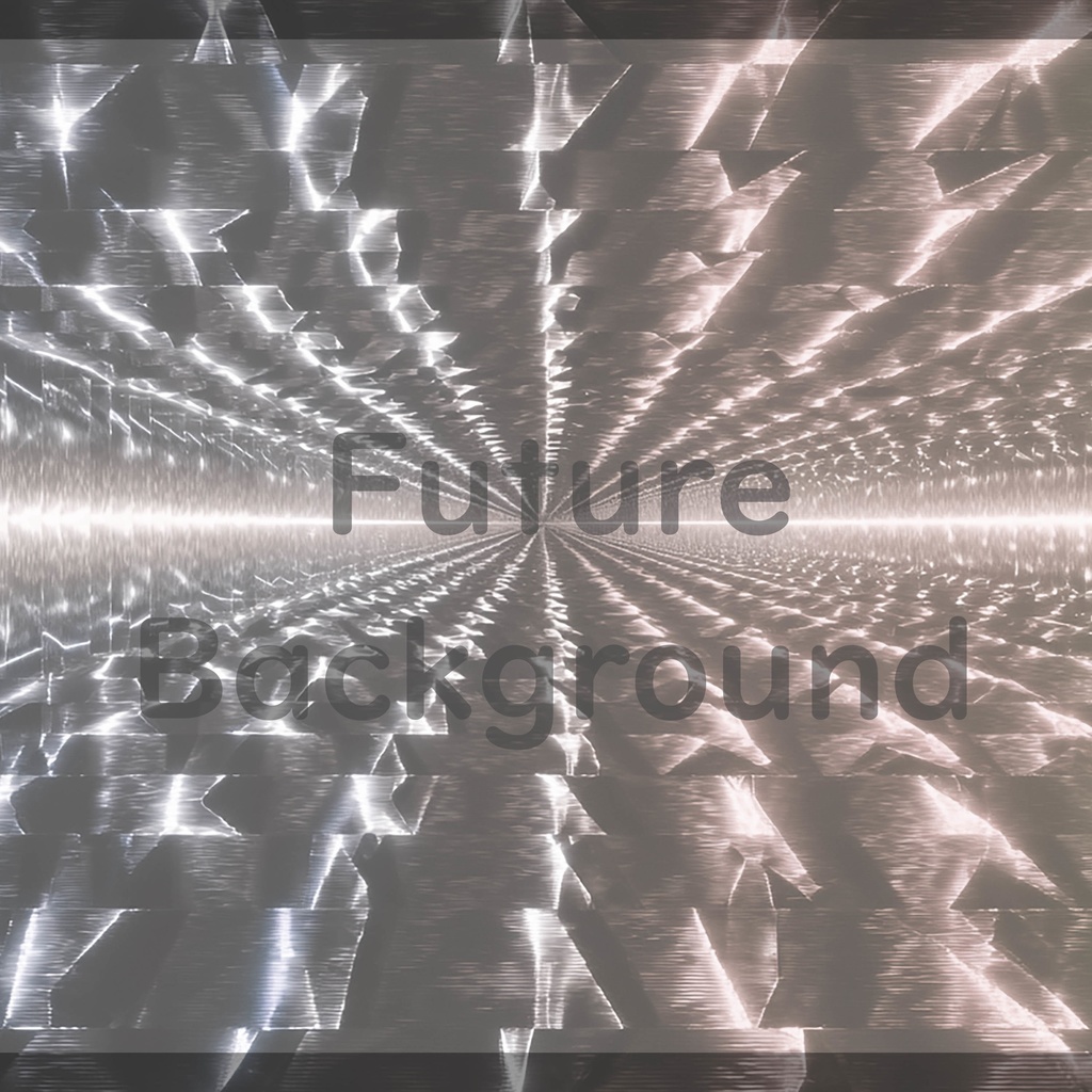 02_反射結晶拡張空間背景|光スピードワールド(8色セット)