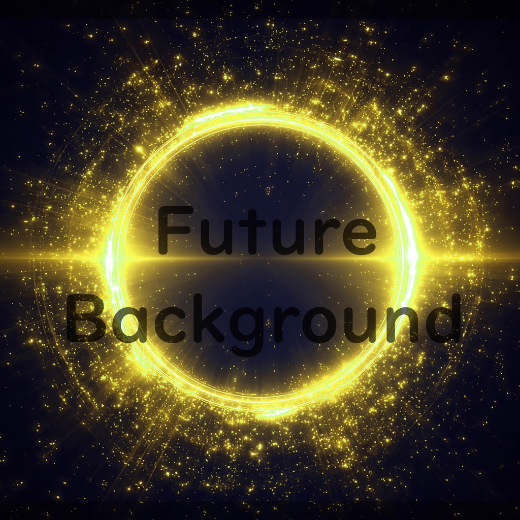 01_光粒子エネルギーリング背景|幻想空間デザイン(4色セット)