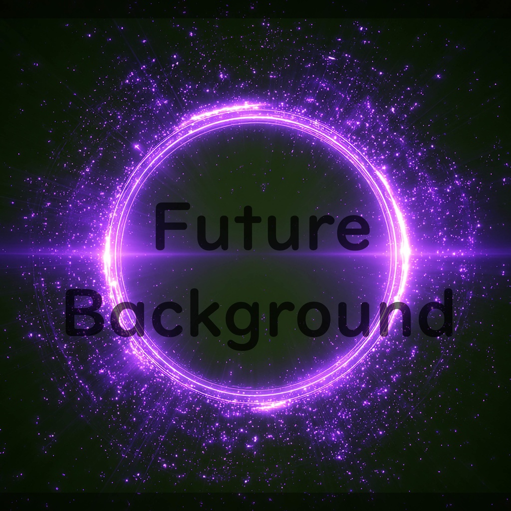 01_光粒子エネルギーリング背景|幻想空間デザイン(4色セット)