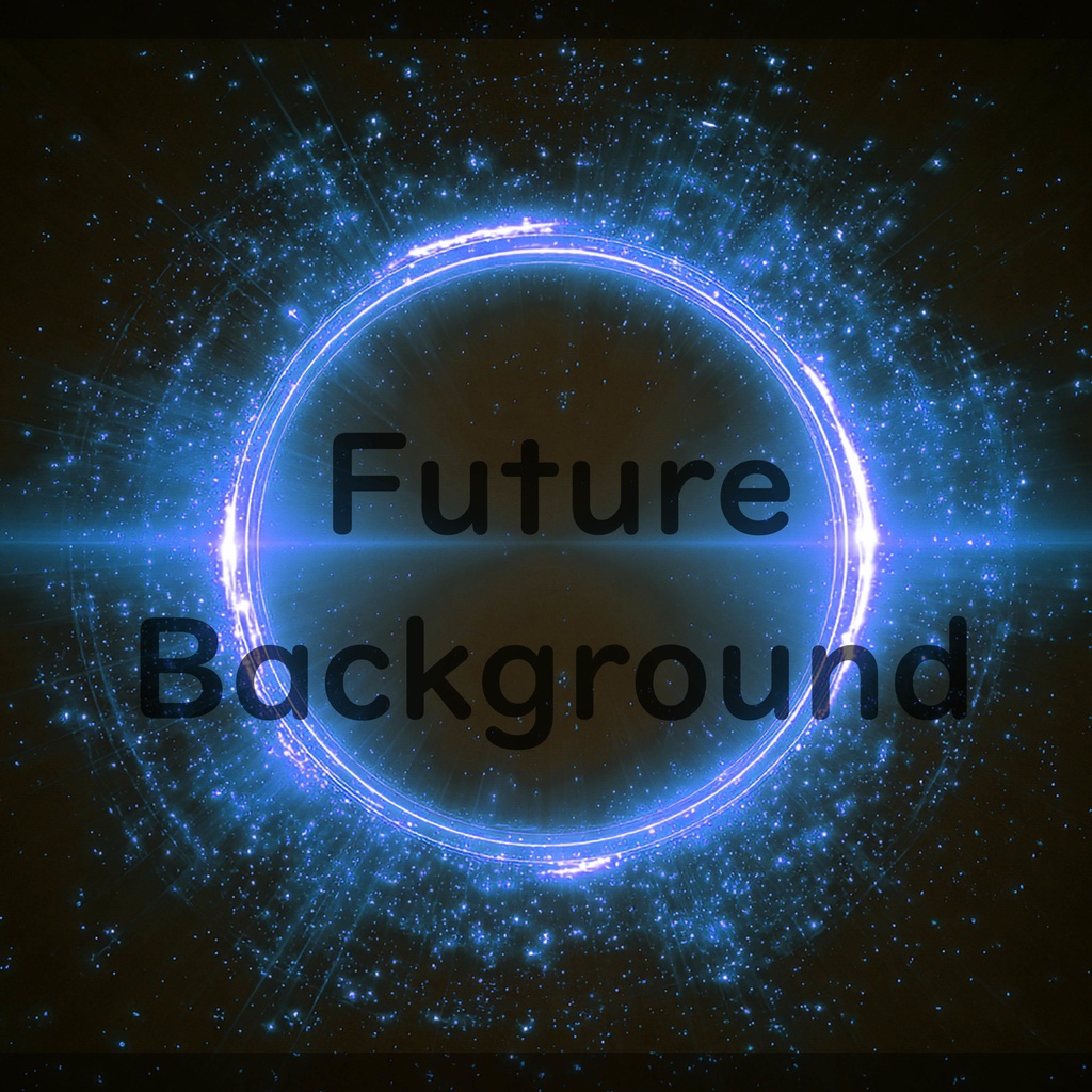 02_光粒子エネルギーリング背景|幻想空間デザイン(4色セット)