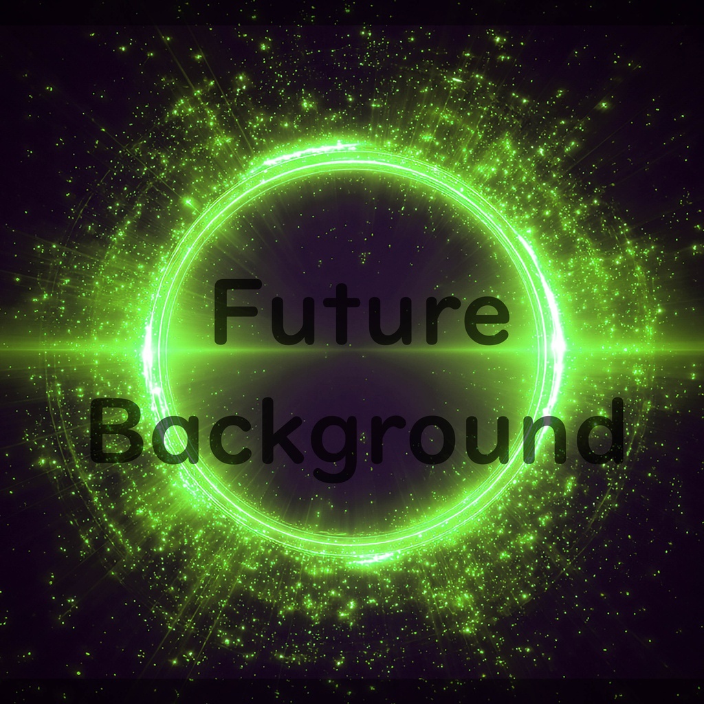 02_光粒子エネルギーリング背景|幻想空間デザイン(4色セット)