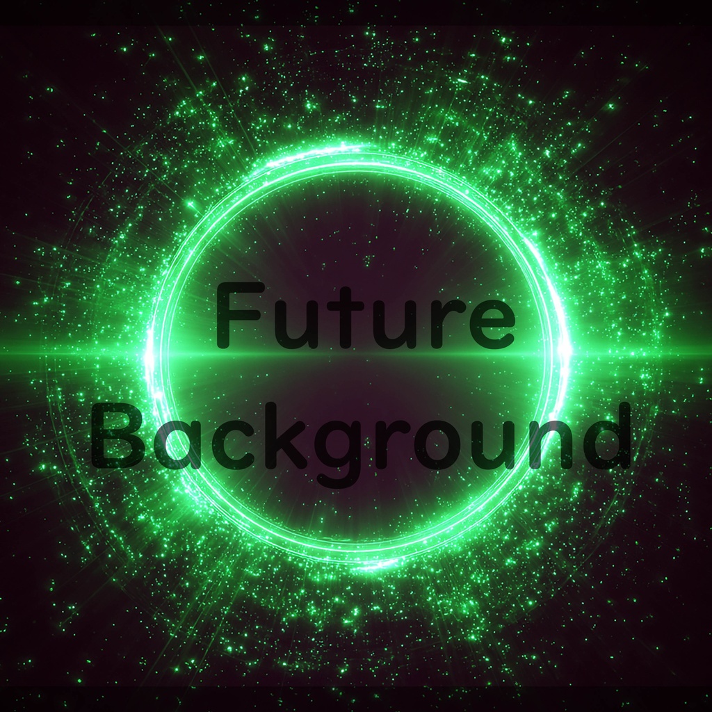 02_光粒子エネルギーリング背景|幻想空間デザイン(4色セット)