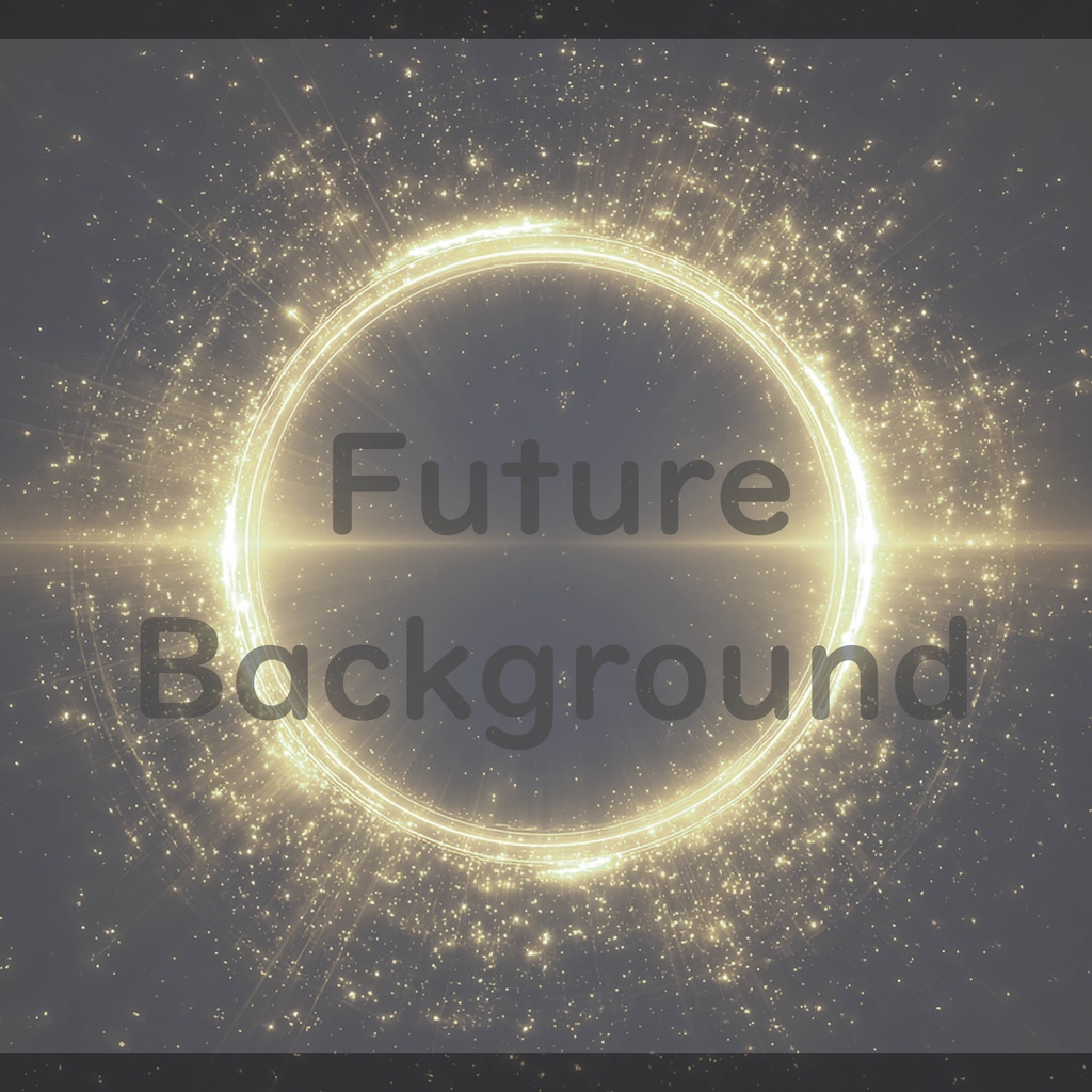 03_光粒子エネルギーリング背景|幻想空間デザイン(4色セット)