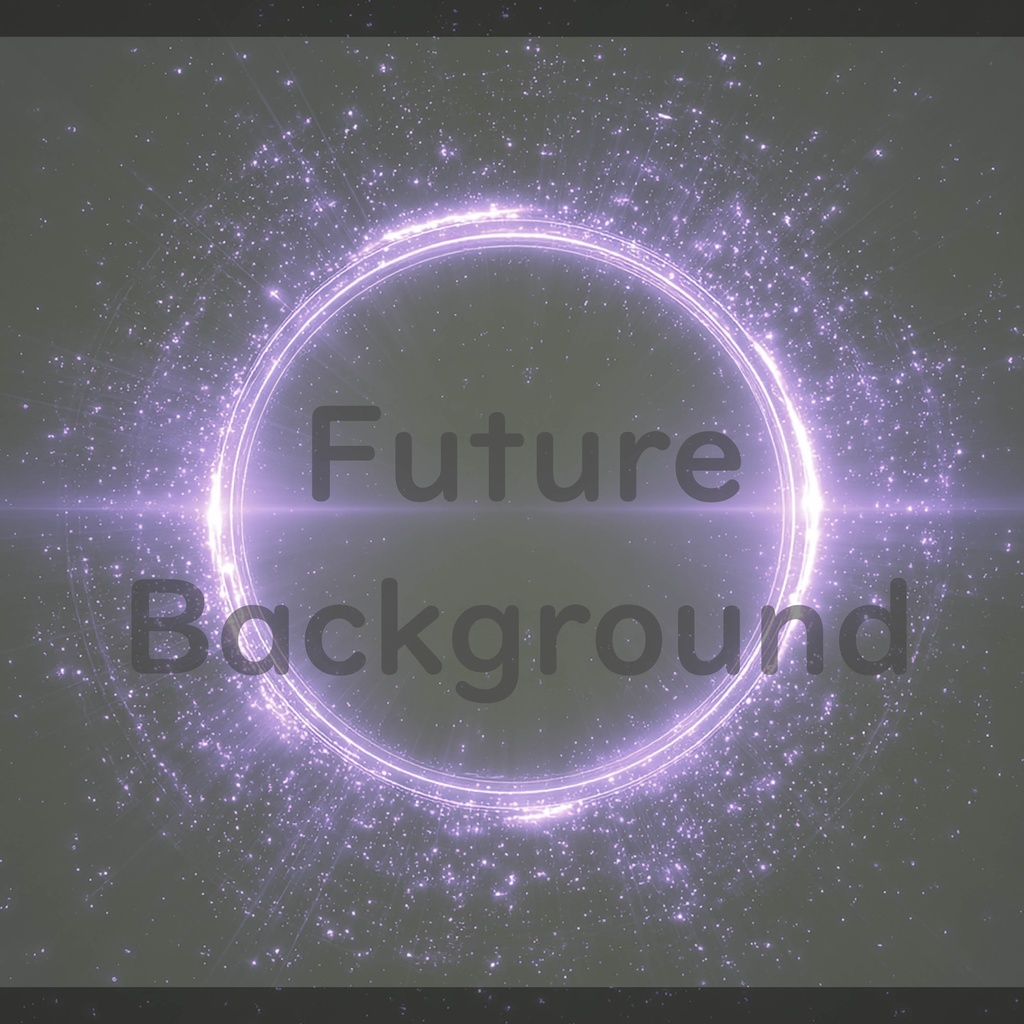 02_光粒子エネルギーリング背景|幻想空間デザイン(8色セット)