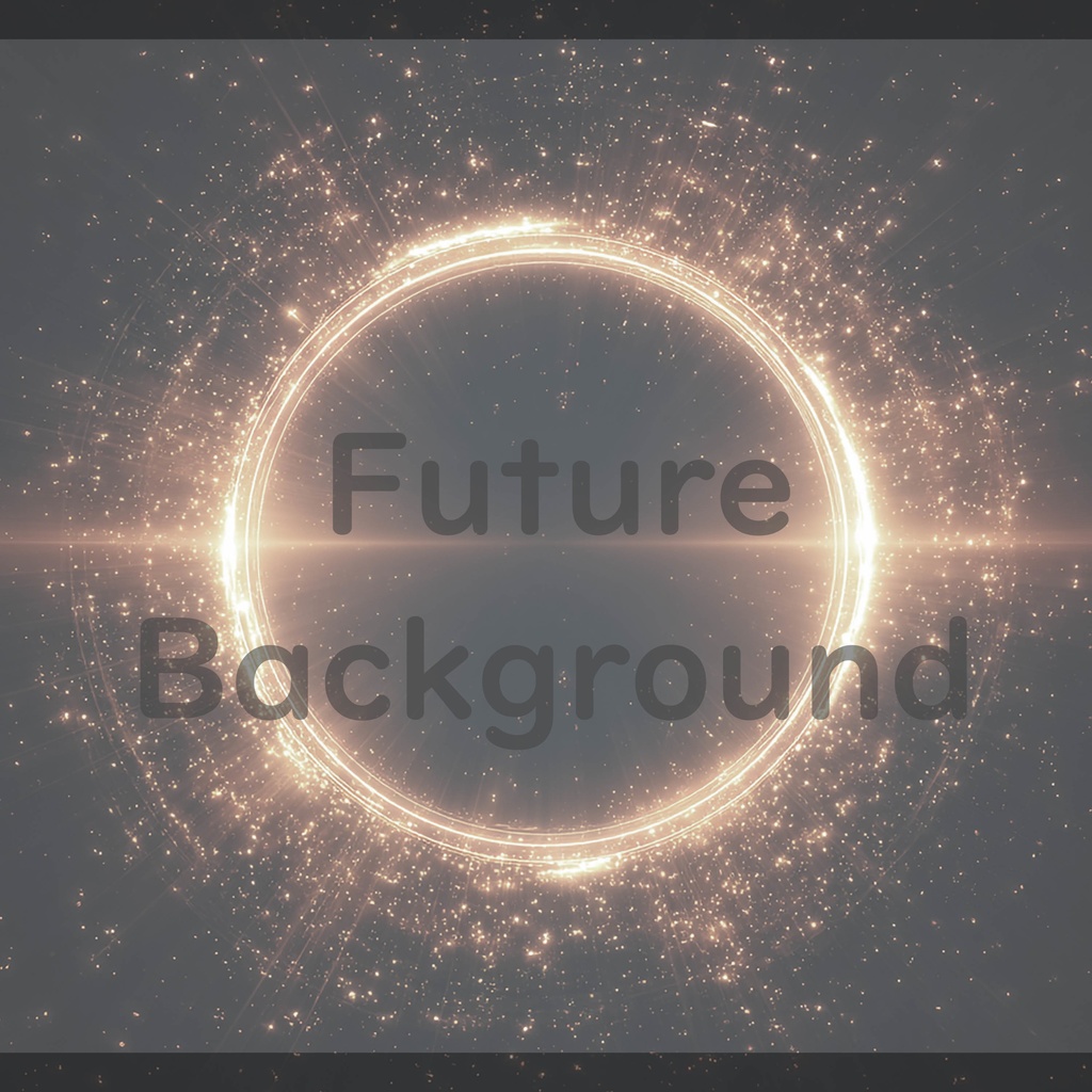 02_光粒子エネルギーリング背景|幻想空間デザイン(8色セット)