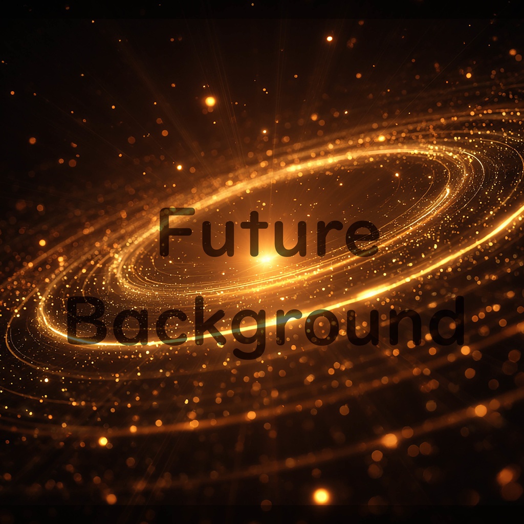 01_光粒子エネルギー軌道背景|幻想リング空間デザイン(4色セット)