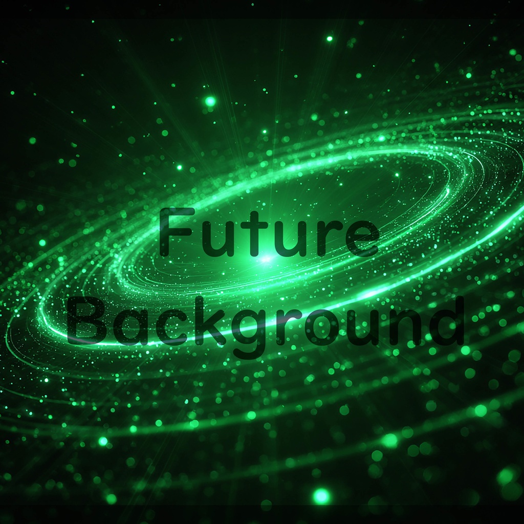 02_光粒子エネルギー軌道背景|幻想リング空間デザイン(4色セット)