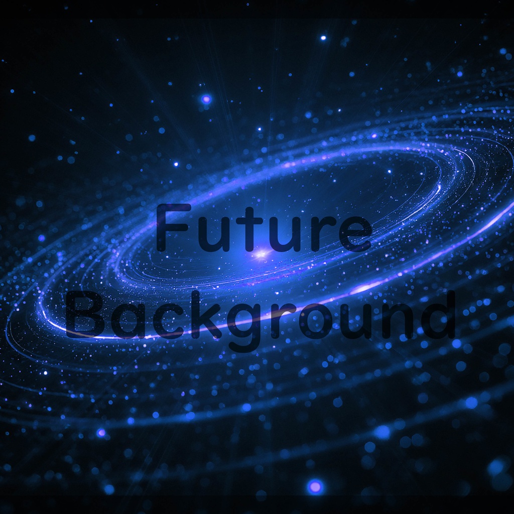 02_光粒子エネルギー軌道背景|幻想リング空間デザイン(4色セット)