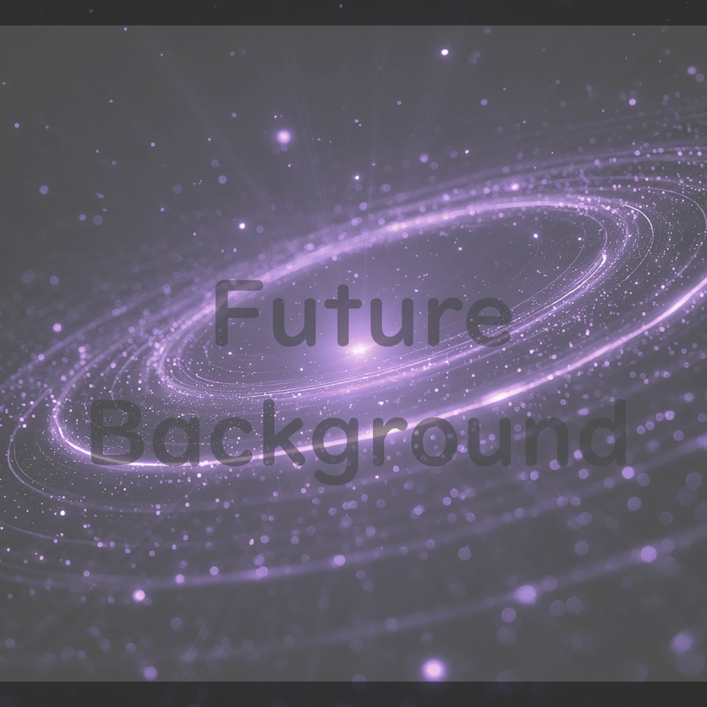 03_光粒子エネルギー軌道背景|幻想リング空間デザイン(4色セット)