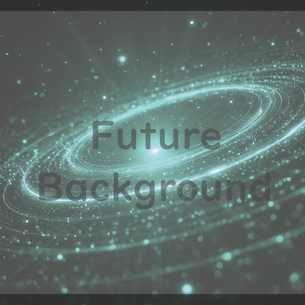 04_光粒子エネルギー軌道背景|幻想リング空間デザイン(4色セット)