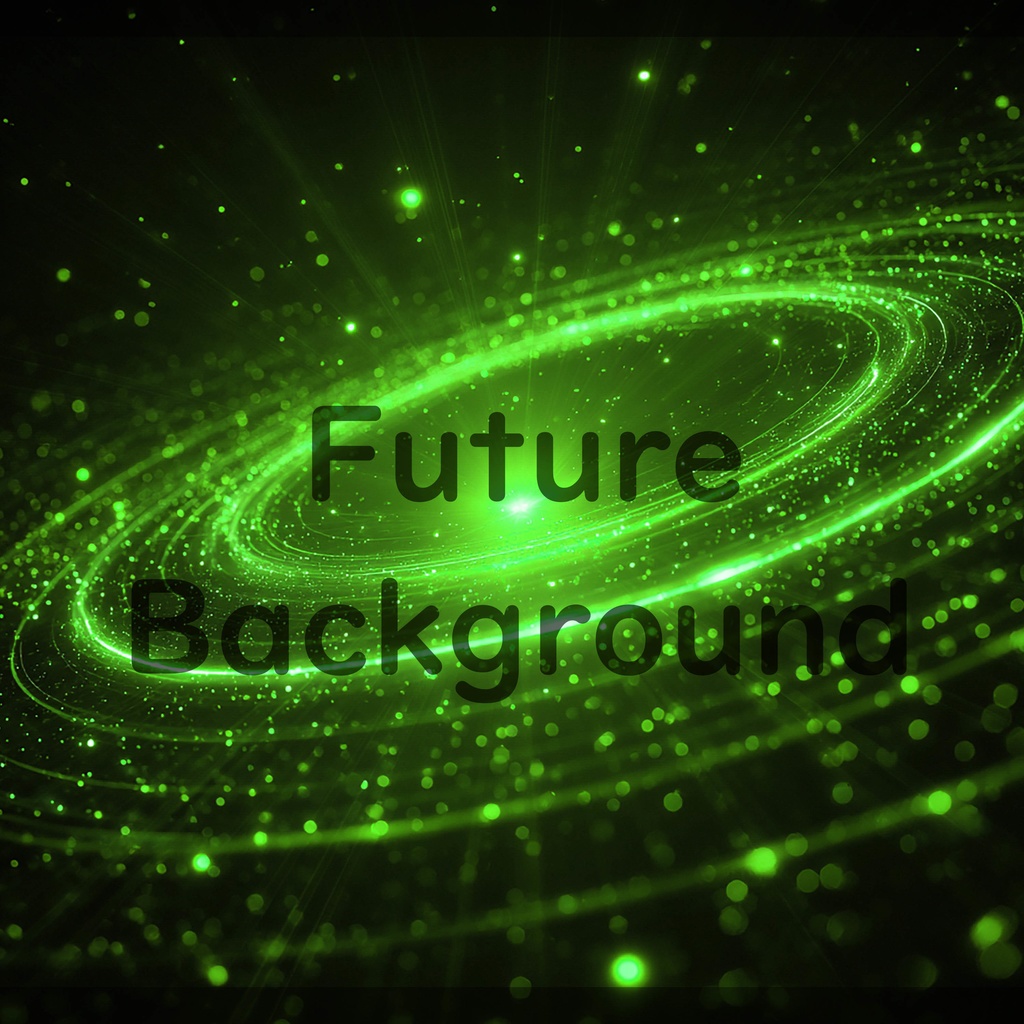 01_光粒子エネルギー軌道背景|幻想リング空間デザイン(8色セット)