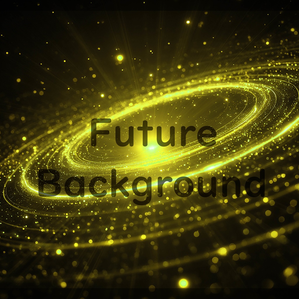 01_光粒子エネルギー軌道背景|幻想リング空間デザイン(8色セット)