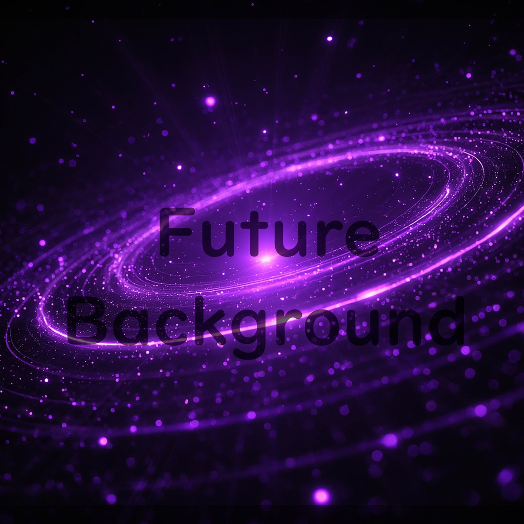 01_光粒子エネルギー軌道背景|幻想リング空間デザイン(8色セット)