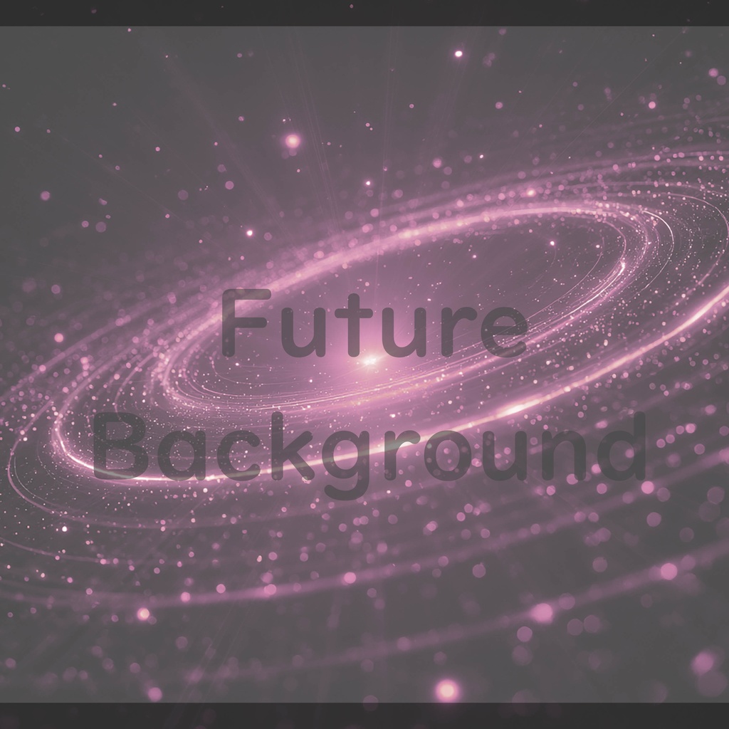 02_光粒子エネルギー軌道背景|幻想リング空間デザイン(8色セット)