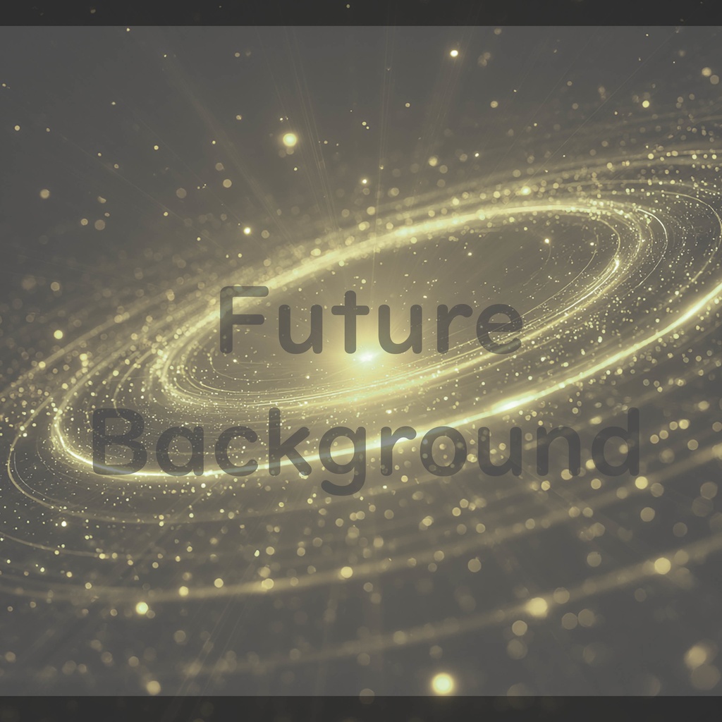 02_光粒子エネルギー軌道背景|幻想リング空間デザイン(8色セット)