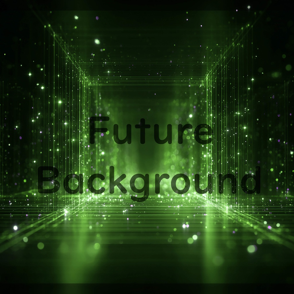 01_デジタルライトフレーム空間背景素材|無限に広がる未来空間デザイン(4色セット)