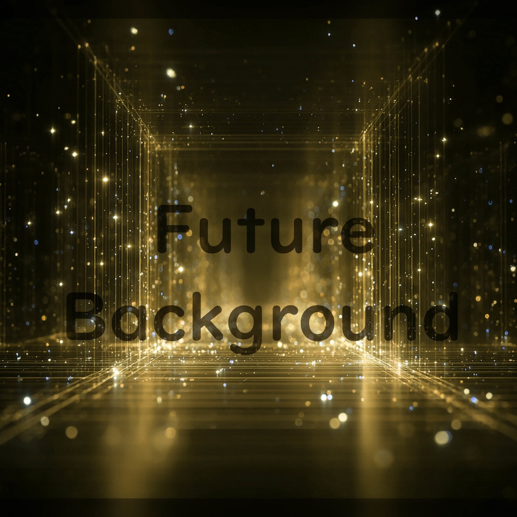 02_デジタルライトフレーム空間背景素材|無限に広がる未来空間デザイン(4色セット)