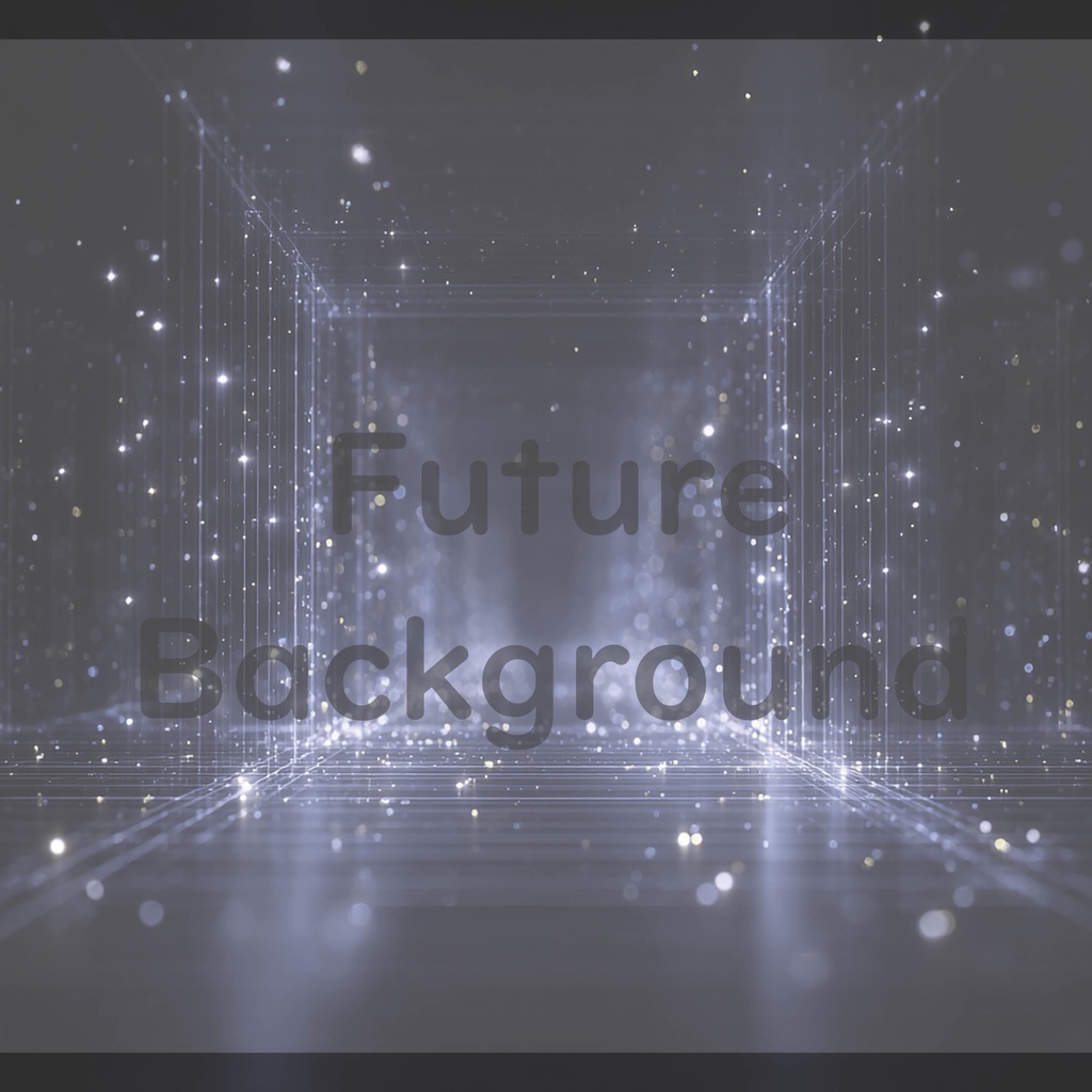 03_デジタルライトフレーム空間背景素材|無限に広がる未来空間デザイン(4色セット)