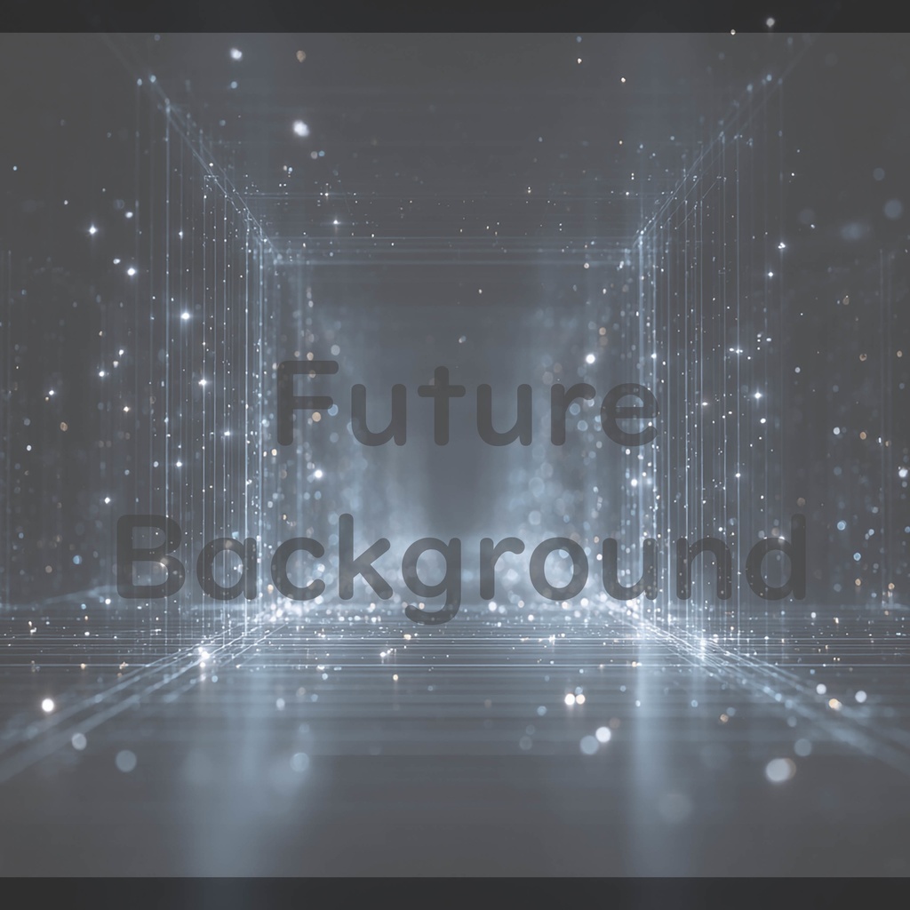 03_デジタルライトフレーム空間背景素材|無限に広がる未来空間デザイン(4色セット)