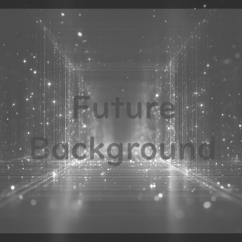 04_デジタルライトフレーム空間背景素材|無限に広がる未来空間デザイン(4色セット)