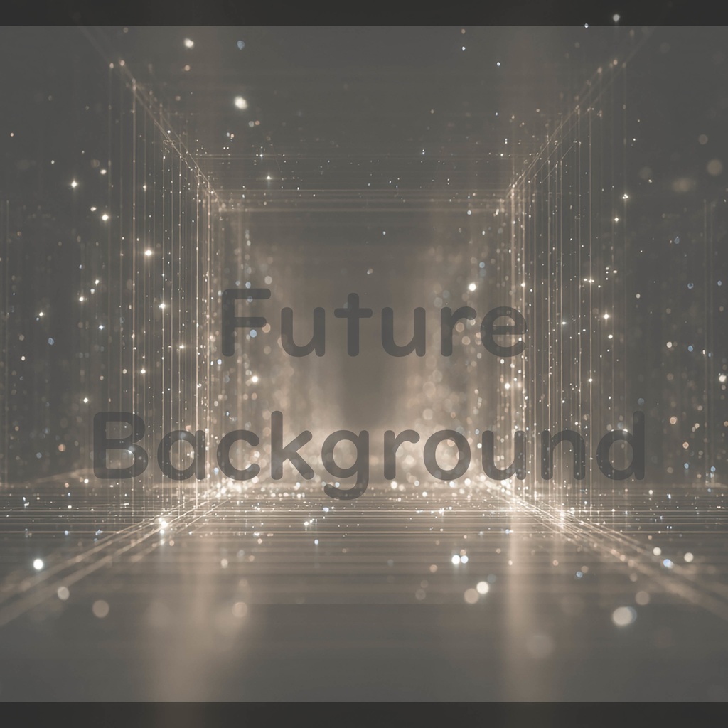 04_デジタルライトフレーム空間背景素材|無限に広がる未来空間デザイン(4色セット)