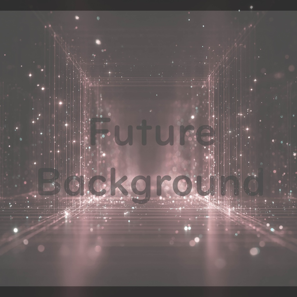 01_デジタルライトフレーム空間背景素材|無限に広がる未来空間デザイン(8色セット)