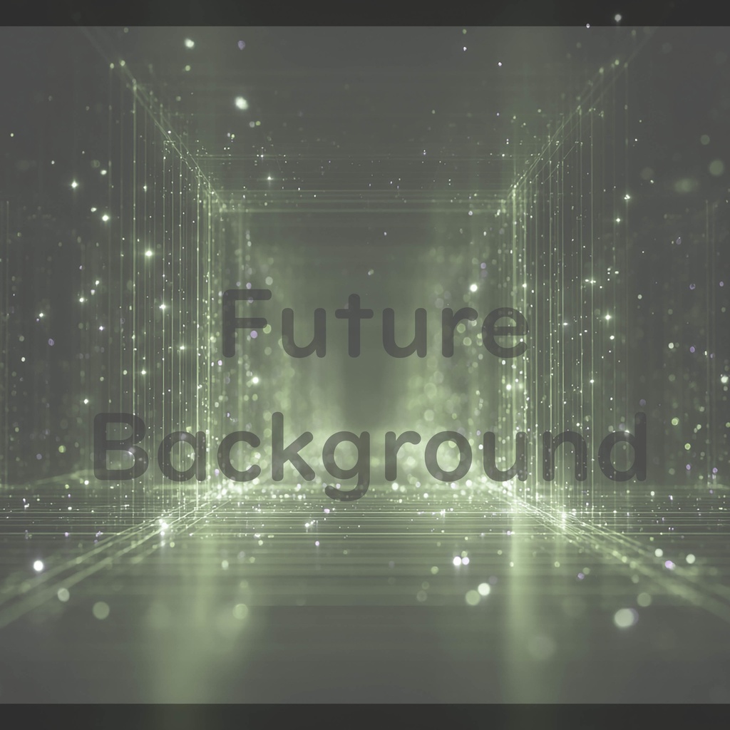 01_デジタルライトフレーム空間背景素材|無限に広がる未来空間デザイン(8色セット)