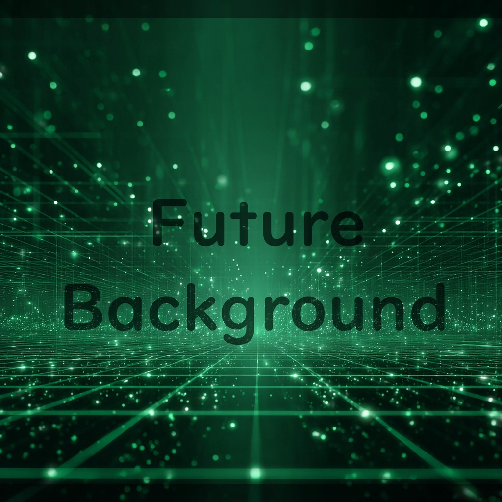 01_光粒子拡張空間背景|無限デジタルフィールドデザイン(4色セット)