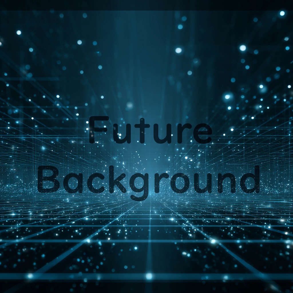 01_光粒子拡張空間背景|無限デジタルフィールドデザイン(4色セット)