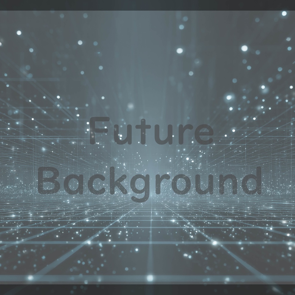 03_光粒子拡張空間背景|無限デジタルフィールドデザイン(4色セット)