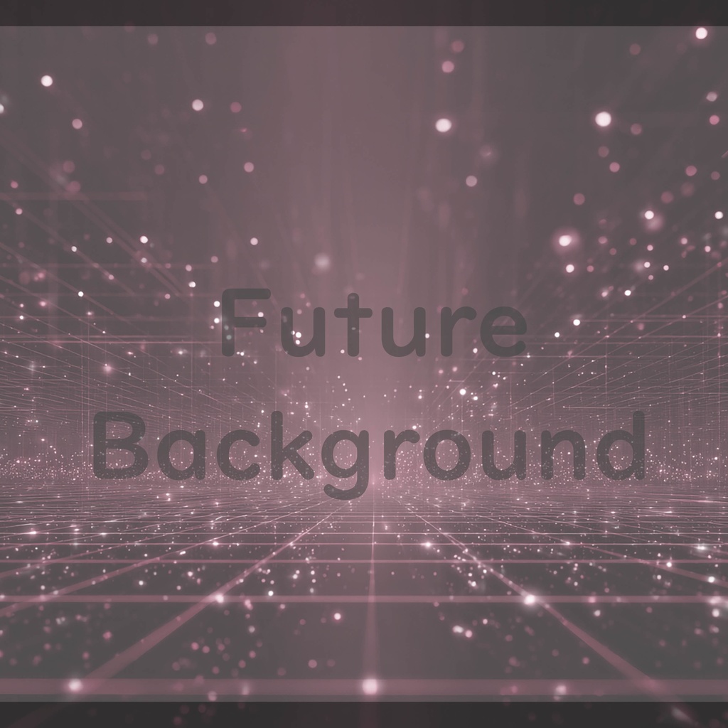 04_光粒子拡張空間背景|無限デジタルフィールドデザイン(4色セット)