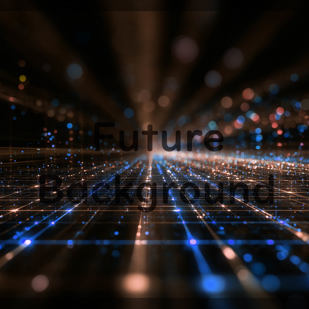 02_光粒子グリッド拡張空間背景|デジタルホライズンデザイン(4色セット)