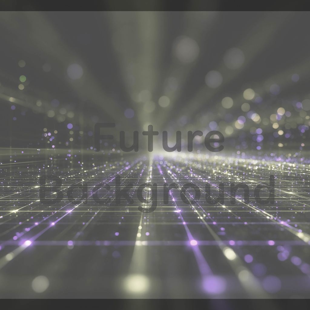 03_光粒子グリッド拡張空間背景|デジタルホライズンデザイン(4色セット)