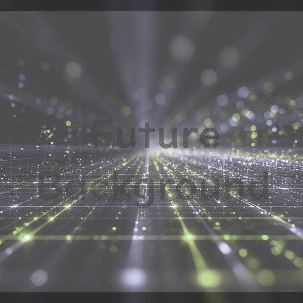 04_光粒子グリッド拡張空間背景|デジタルホライズンデザイン(4色セット)