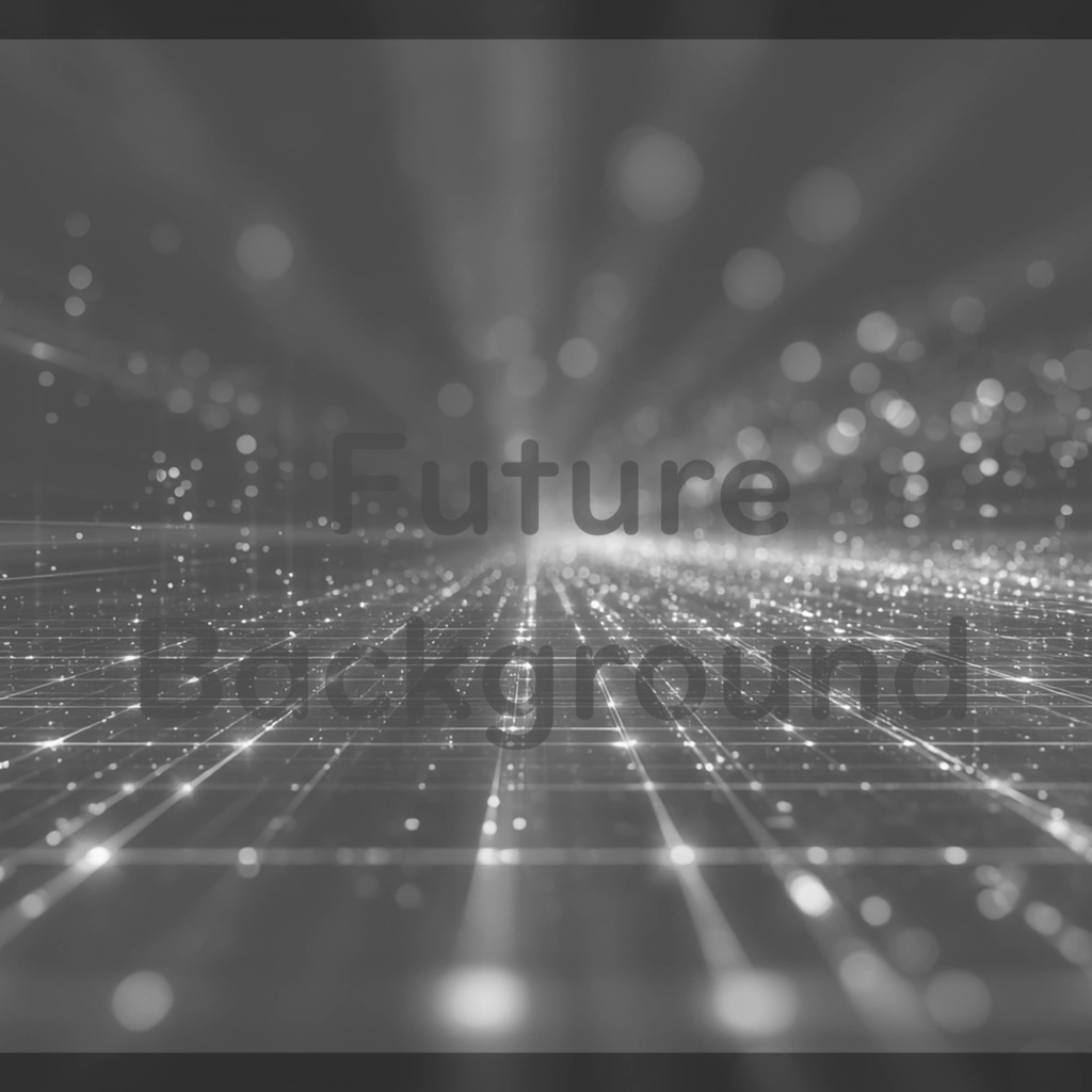 04_光粒子グリッド拡張空間背景|デジタルホライズンデザイン(4色セット)